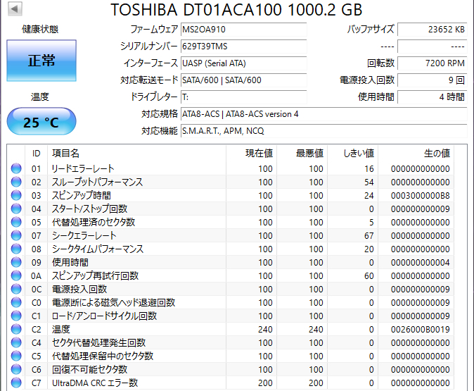 Toshiba DT01ACA100 Drive SATA 1TB Hard HDD - 1tb Desktop 3.5 DT01ACA Sata 3.5inch 7200rpm Review