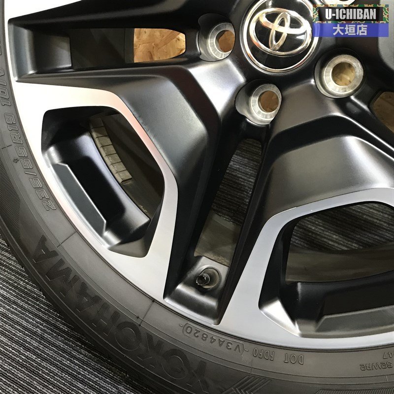 安い トヨタ RAV4 純正 19インチ ホイール 7.5J +40 5H 114.3 マット 