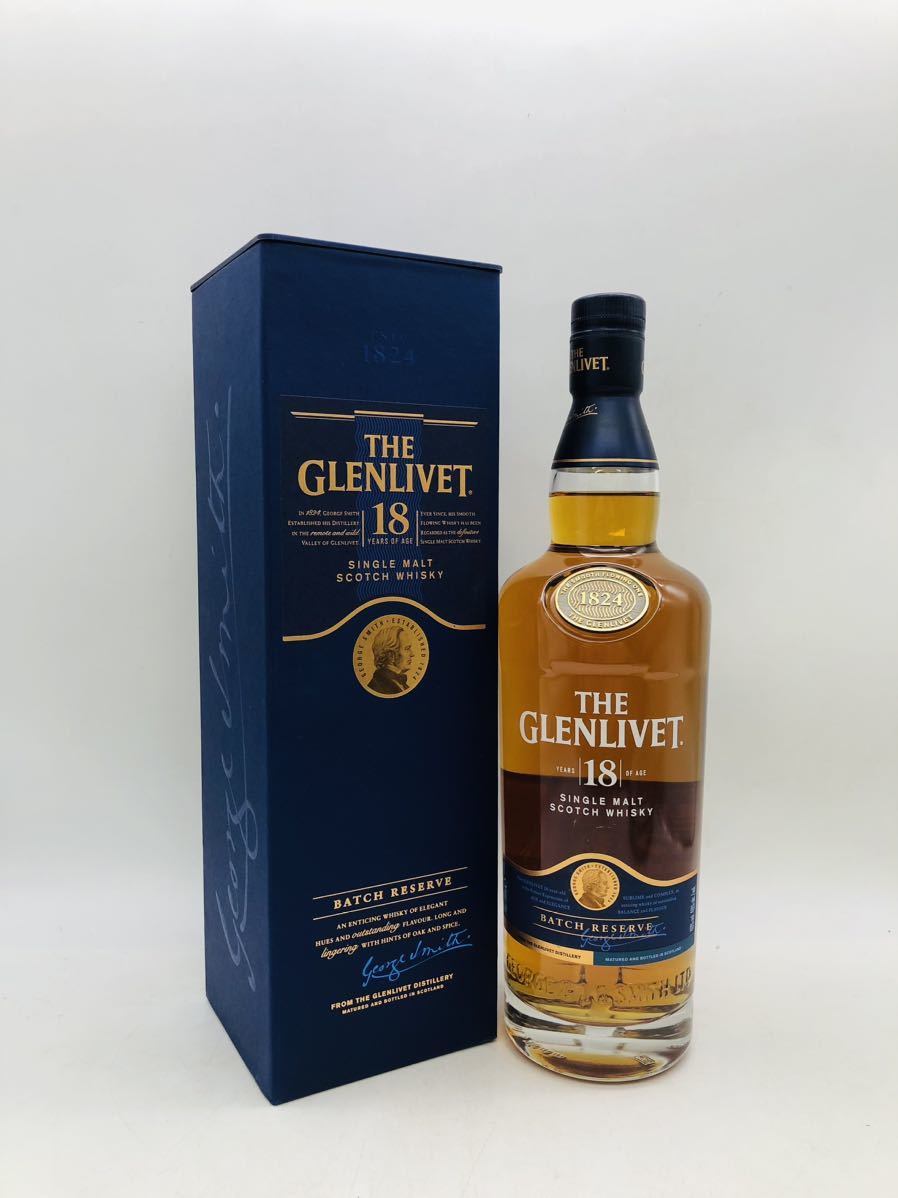 未開栓】THE GLENLIVET（グレンリベット）18年 バッチ リザーブ