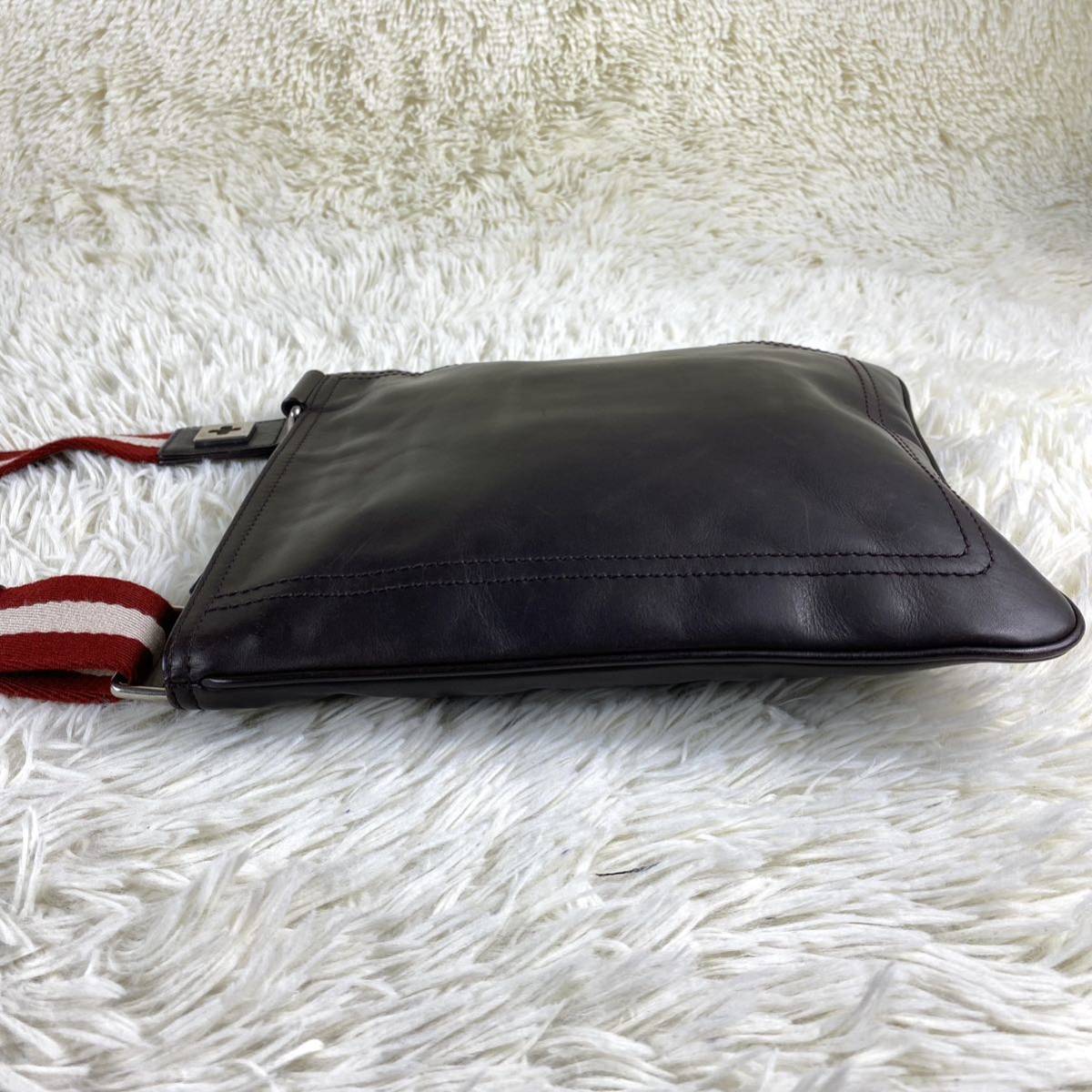 極美品✨バリーショルダーバッグ サコッシュ 1円【美品】BALLY バリー 