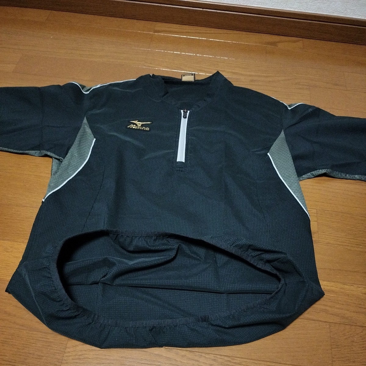 定価1.4万円 サイズ上L下M 軽量 即乾 ミズノプロ ハーフジップ 半袖 