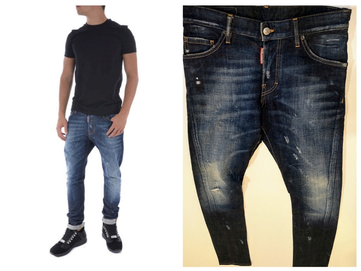 【　 DSQUARED2　ディースクエアード　】　 SEXY　TWIST　JEAN 　　44　 スタッフインターナショナル国内正規品