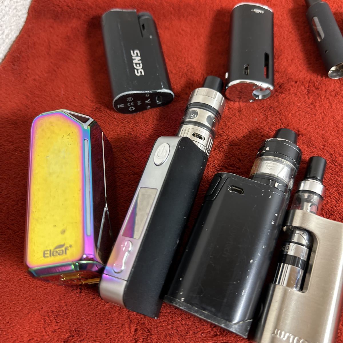 送料無料 電子タバコ VAPE ベイプ セット ジャンク eleaf(喫煙グッズ 