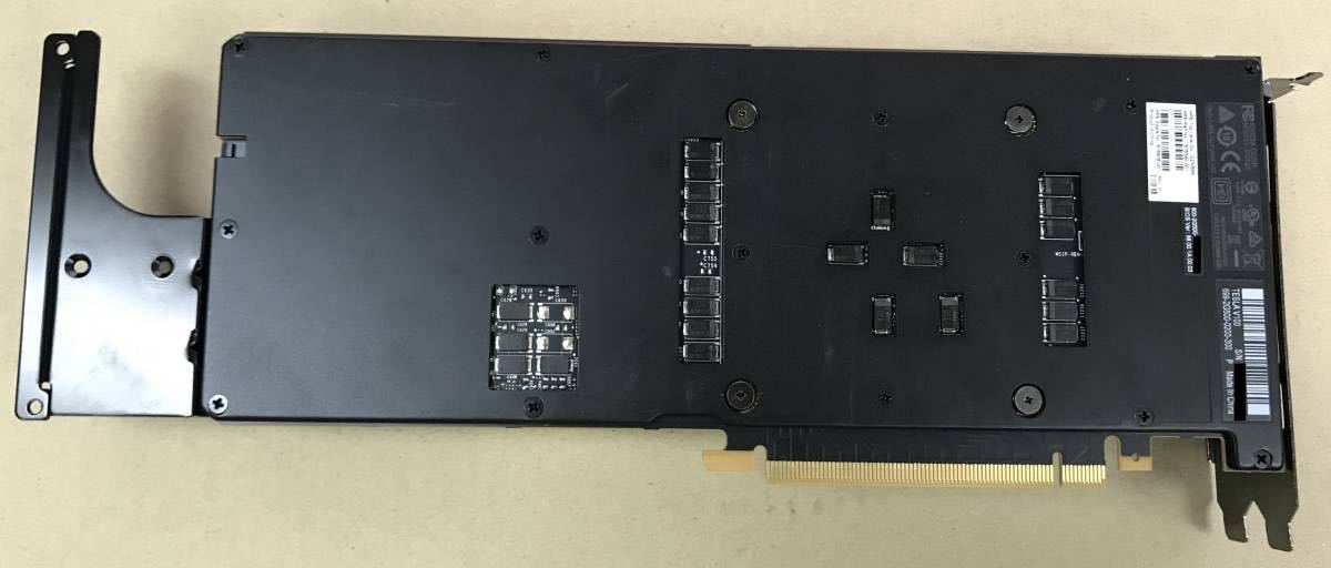 中古動作品 Nvidia Tesla V100 PCIe 16GB 876340-001 876908-001 