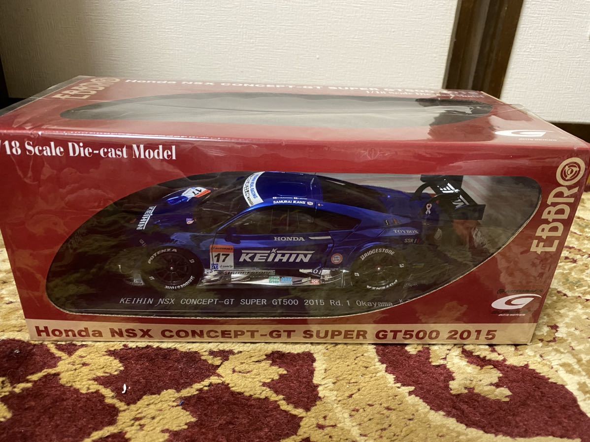 EBBRO エブロ 【81035】1/18 KEIHIN NSX CONCEPT-GT SUPER GT500 2015 