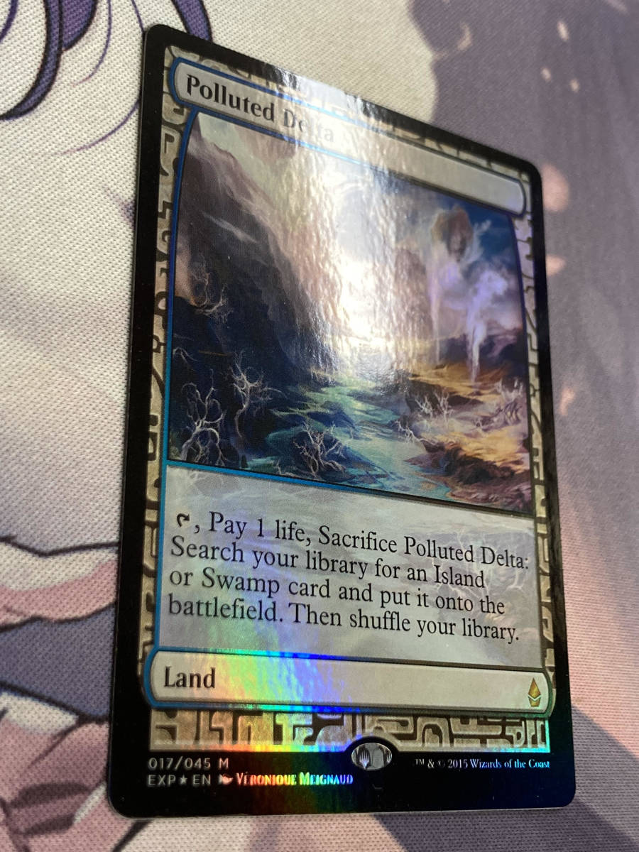 MTG 《汚染された三角州/Polluted Delta》【foil】 EXP 英語
