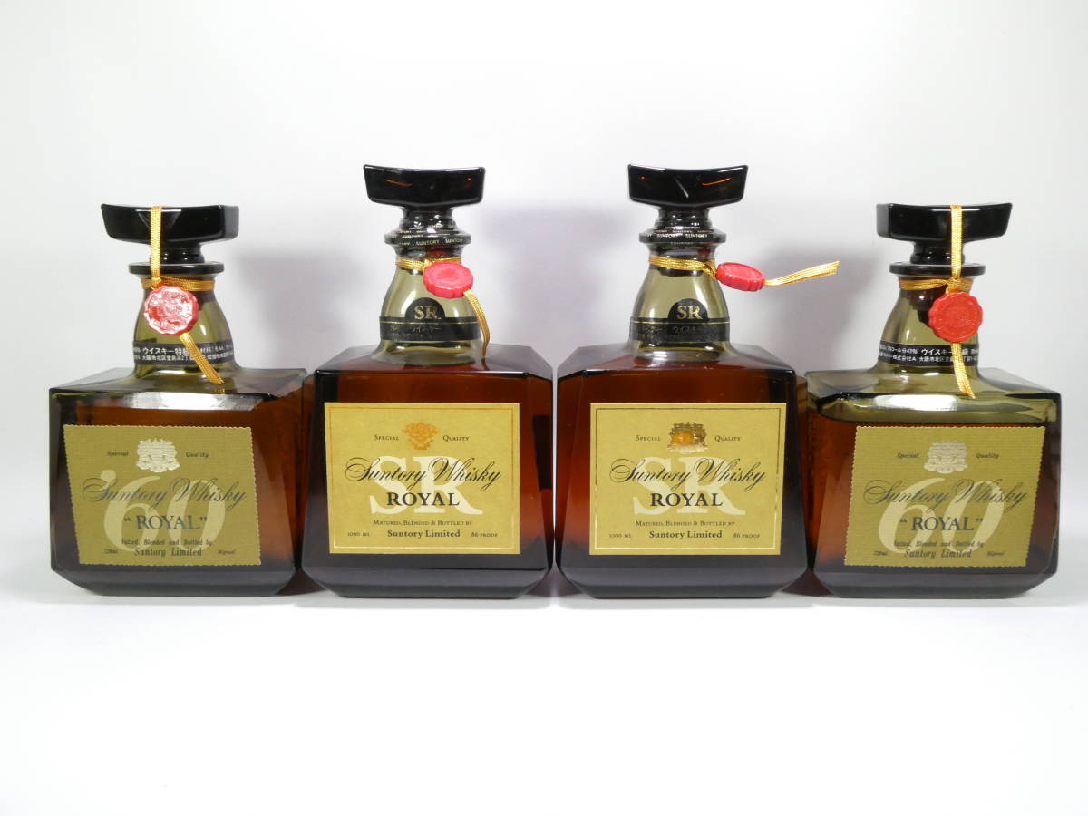 サントリーウイスキー ローヤル 700ml 4本セット Amazon.co.jp