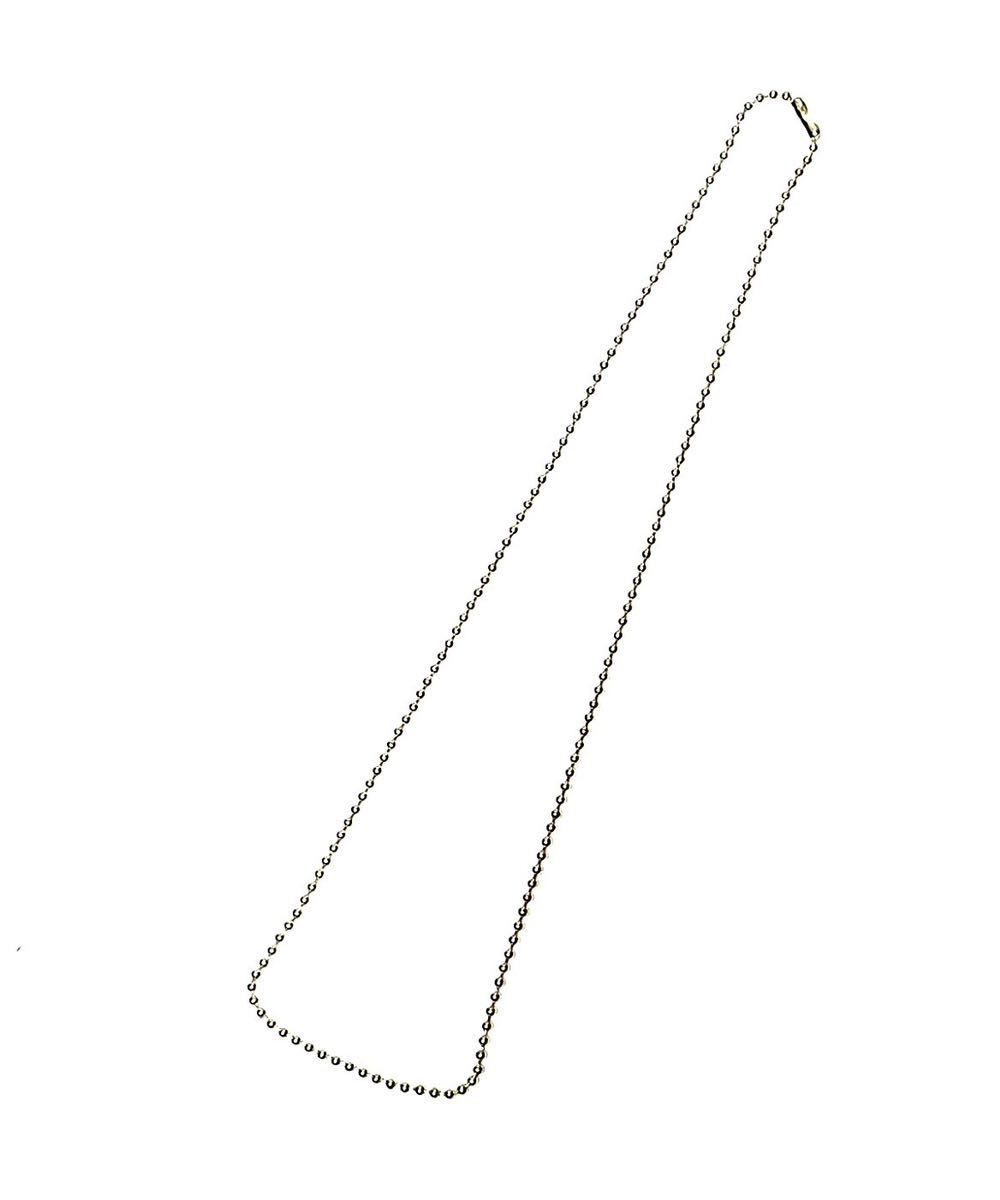 1円スタート CHROME HEARTS クロムハーツ ボールチェーン 50cm（20