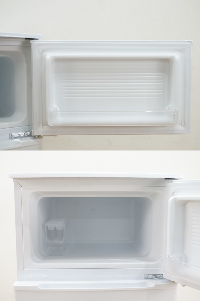 90L 冷蔵庫 2ドア 1人暮らし 2023年製 RCT90WH⁄E 東ハ:【Comfee