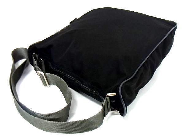 1円 PRADA 1円 PRADA プラダ プラダスポーツ テスートナイロン クロスボディ ショルダーバッグ 斜め掛け レディース メンズ ブラック系 AJ5332ハN プラダ プラダスポーツ 4VA030 テスートナイロン×パテント