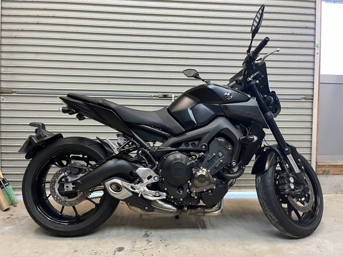 極上車】動画アリ 走行約1700km 車検2年付き YAMAHA MT09 2018年式 艶