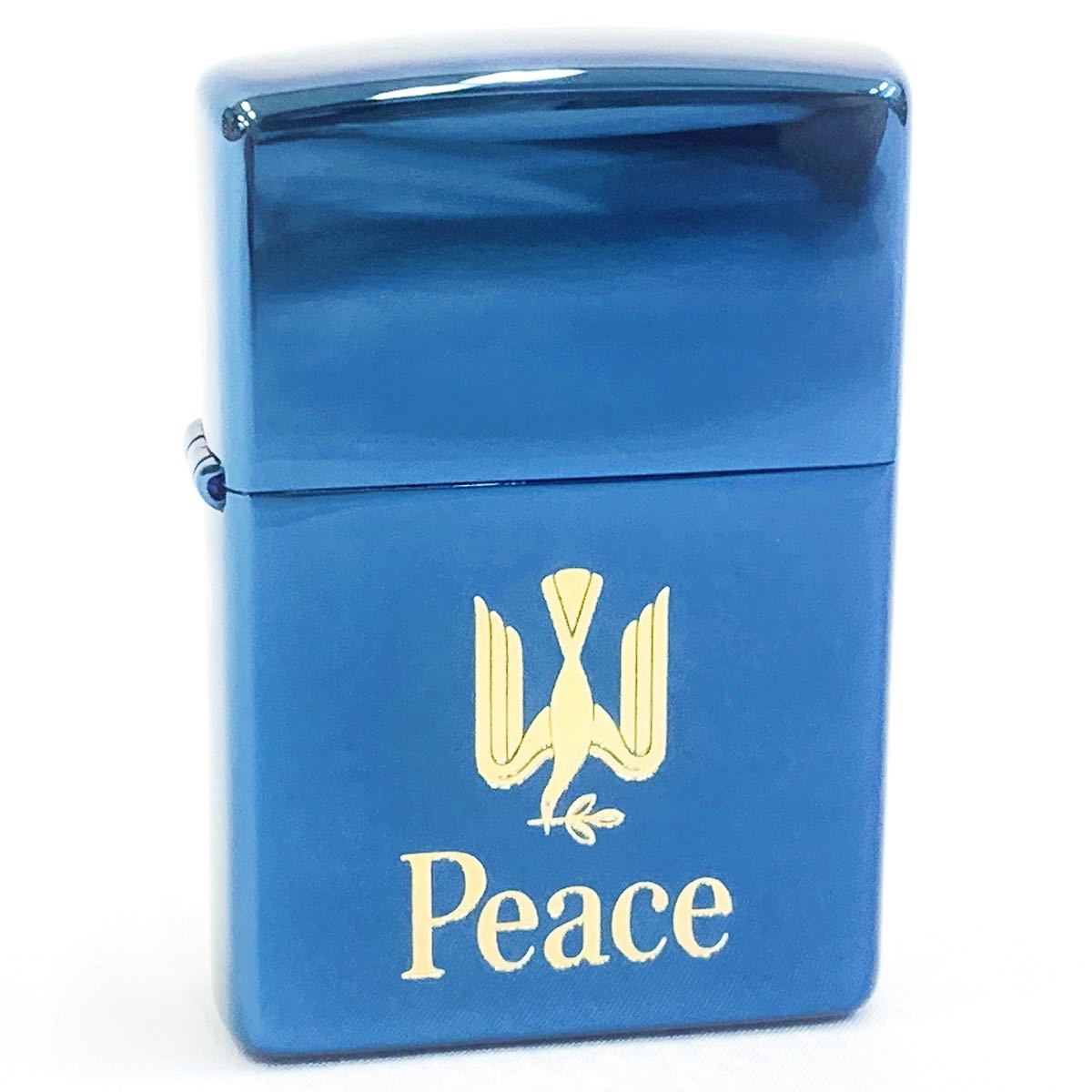 未使用品 Zippo THE PEACE DESIGN ピースデザイン 2001年製 外箱付き 
