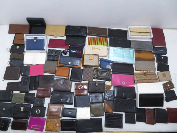 【M7939】 ブランド 財布 色々 大量 まとめて プラダ グッチ カルティエ ダンヒル ブルガリ フェンディ コーチ CD YDL フェラガモ MCM 難有