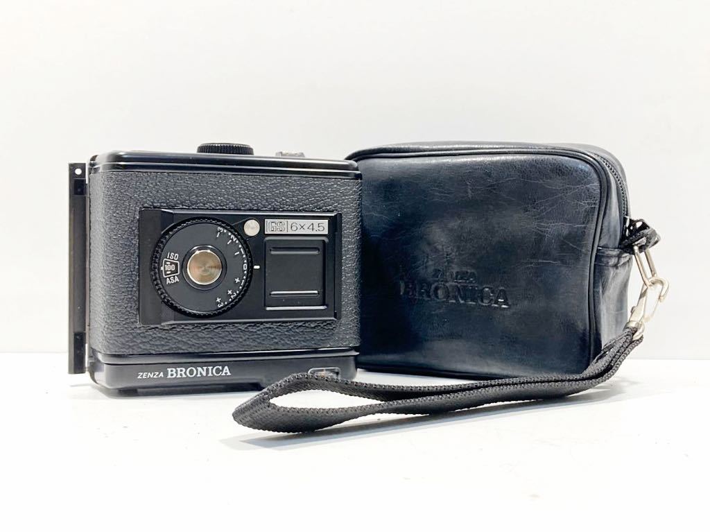 ad2303010.a37】美品！ZENZA BRONICA FILM BACK GS 220 (6×4.5