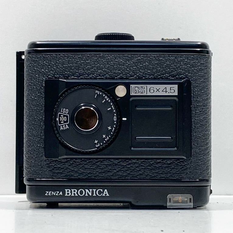 ad2303010.a37】美品！ZENZA BRONICA FILM BACK GS 220 (6×4.5