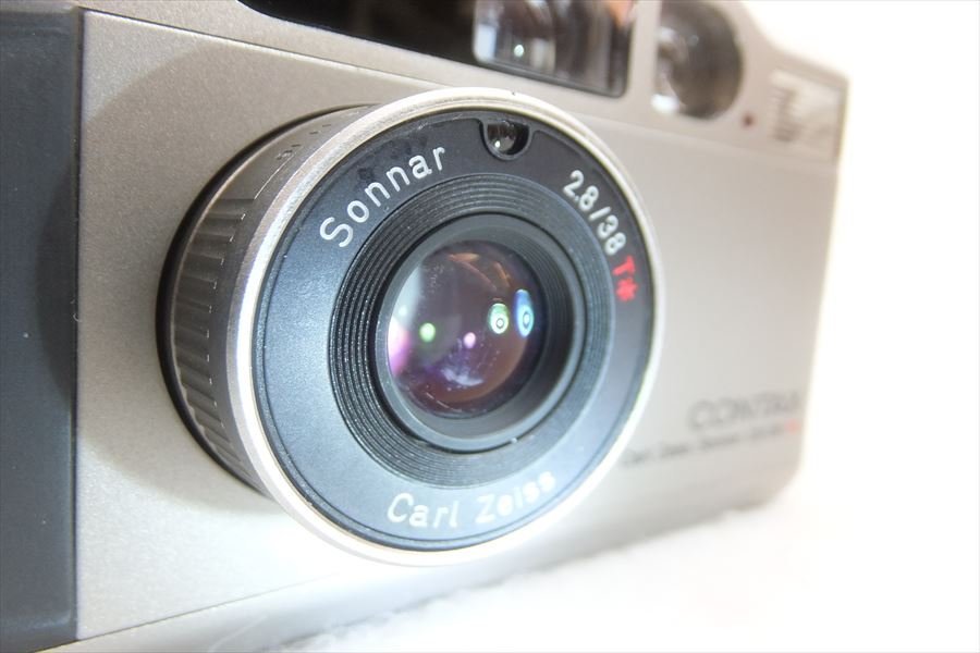 ▼ CONTAX コンタックス T2 コンパクトカメラ 中古 現状品 230205A1184