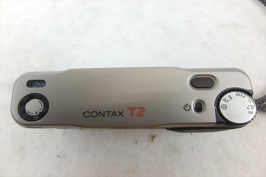 ▼ CONTAX コンタックス T2 コンパクトカメラ 中古 現状品 230205A1184
