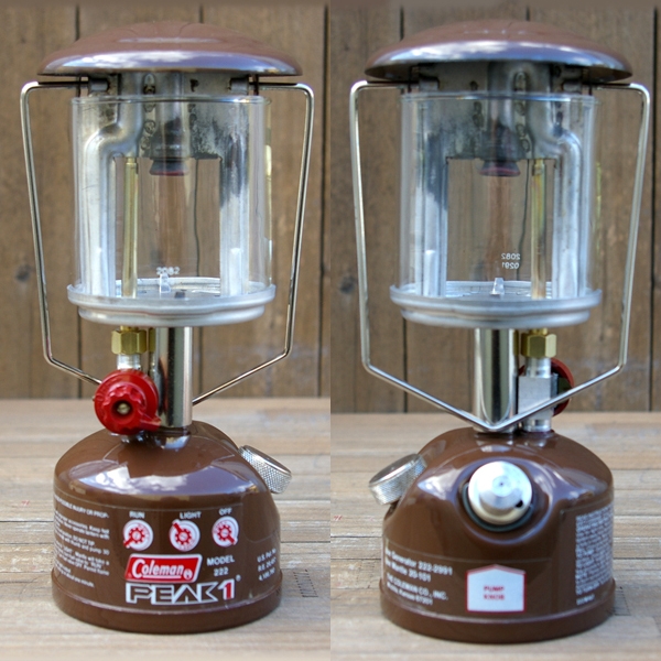 コールマン Peak1 222 1982年製 フルセット 動作品 コールマン】 Coleman PEAK1 222 初期型 82年1月製 ピーク1(ホワイト