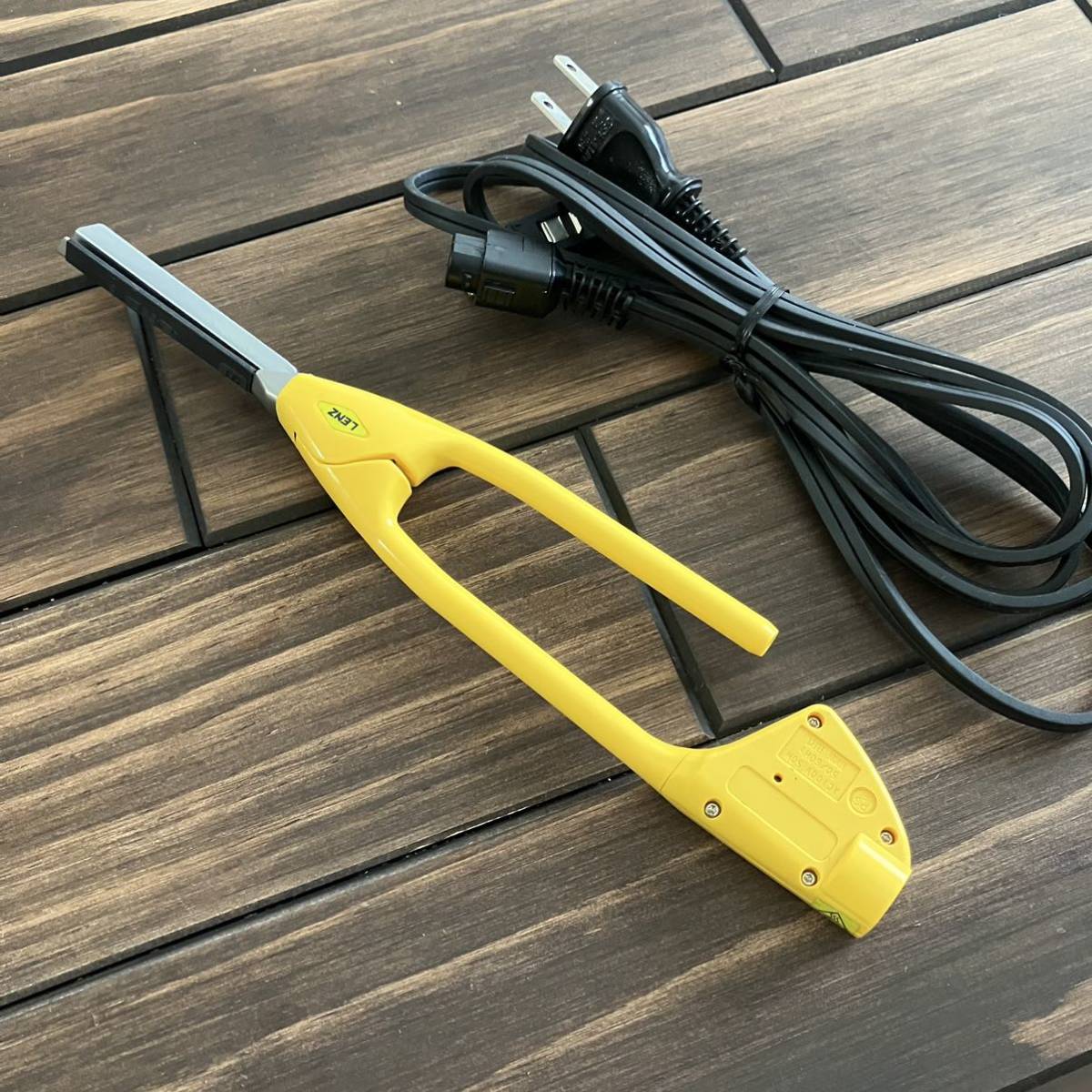 超美品 LENZ D-10レンツデジタルアイロン 5角 10㎜ 理容アイロン ⑤