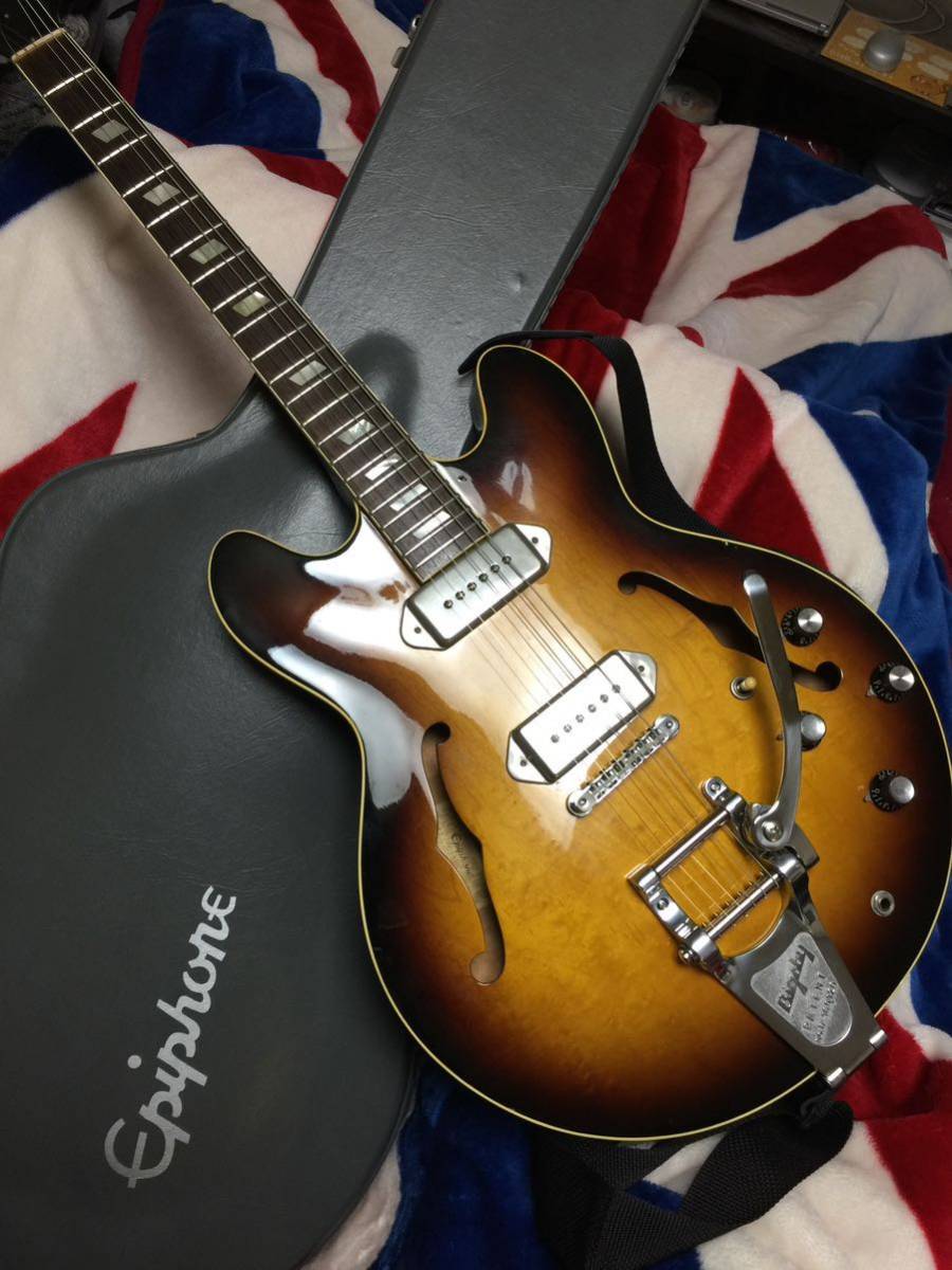 カジノ　ポール仕様 Epiphone エピフォンカジノ Paul CASINO 【公式通販】