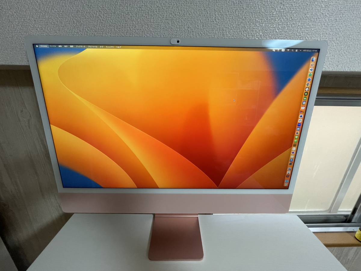Apple iMac 24インチ M1 ピンク Retina (24-inch, 0 256GB M4 Restored 