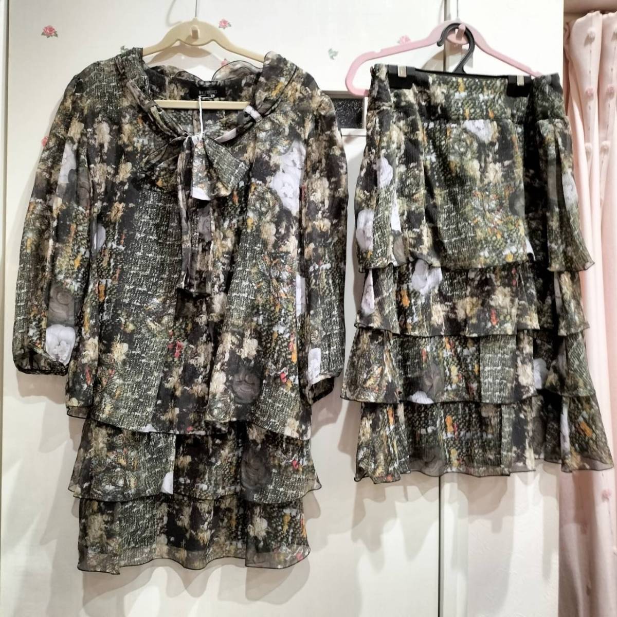 IENAイエナ別注A VACATIONアヴァケーション*ROCKペイズリーレザー 