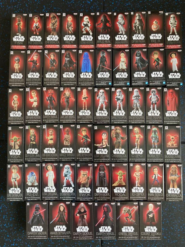 スターウォーズ ワールドコレクタブル フィギュア　全55種　STAR WARS 
