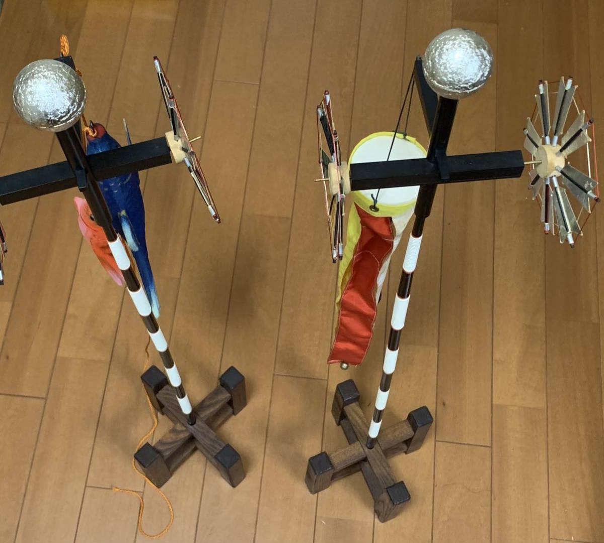 美品・送料安】五月人形 特選 御両立のぼり 鯉源作 松印 両立幟25号