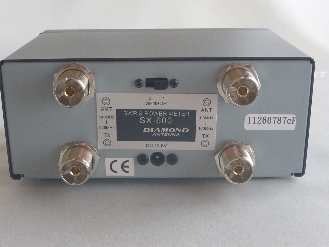 アマチュア無線 第一電波工業（DIAMOND） SX-600 SWR＆パワー計