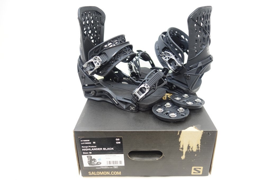 中古 美品 21/22 SALOMON HIGHLANDER Mサイズ スノーボード