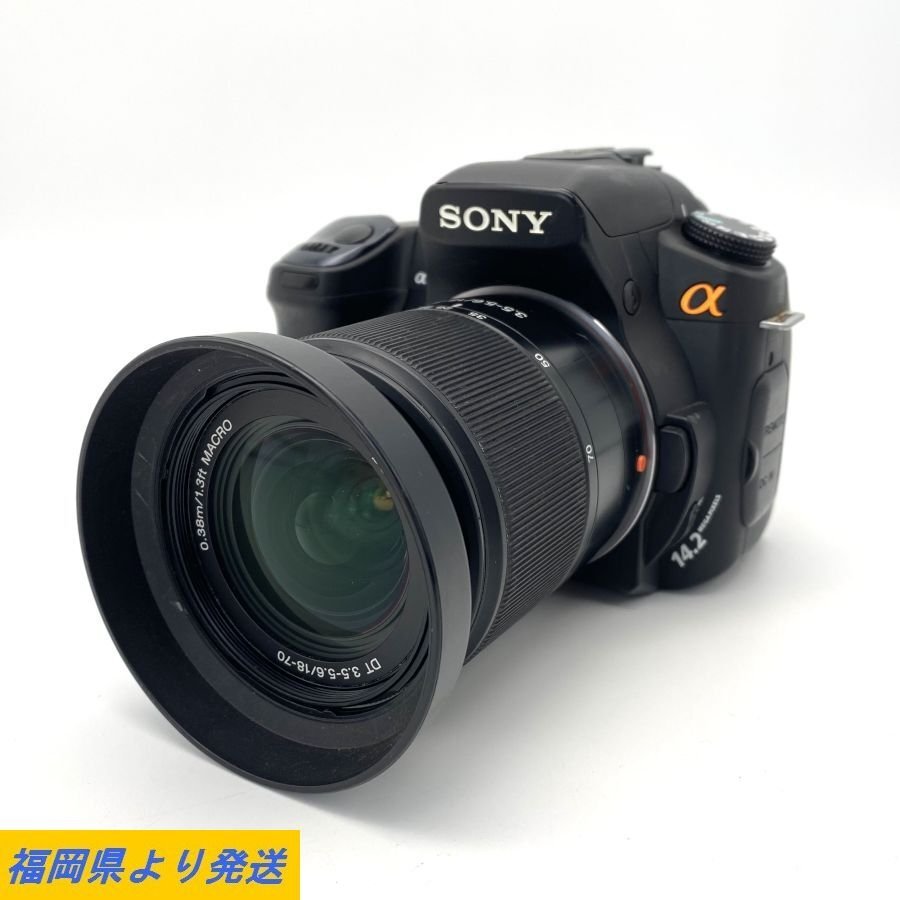 カメラ SONY α350 デジタル一眼レフカメラ 本体 レンズ付き Camera