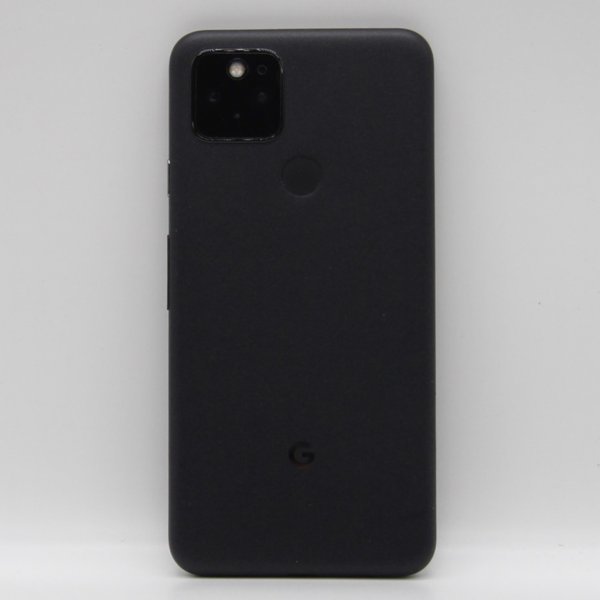 【1円スタート】Google Pixel 5 5G グーグル ピクセル SIMフリー 128GB 液晶欠けあり 初期化済み 動作確認済み ジャンク品 a_e(j)_3