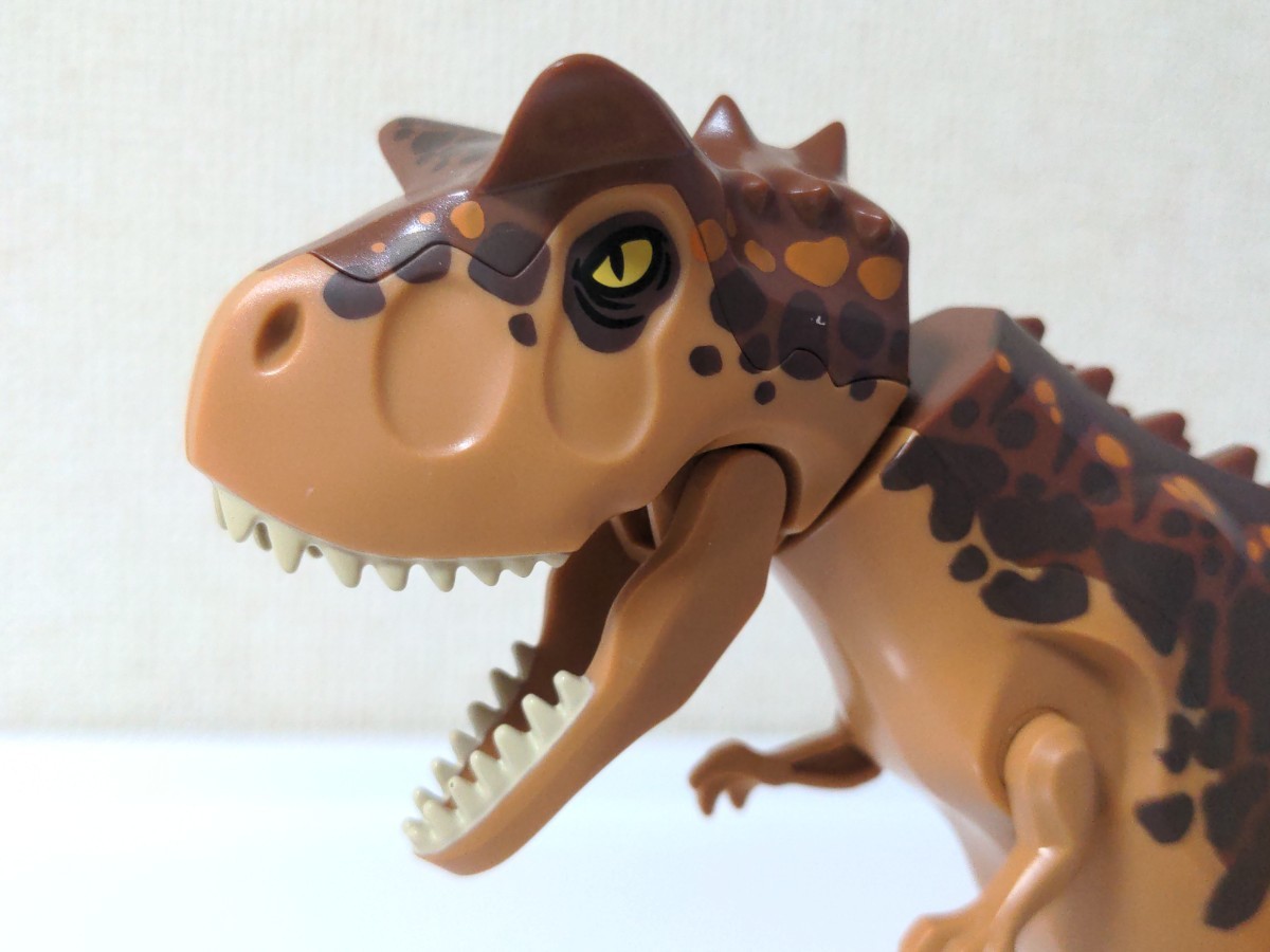 LEGO☆正規品 ジュラシックワールド カルノタウルス 恐竜フィグ 