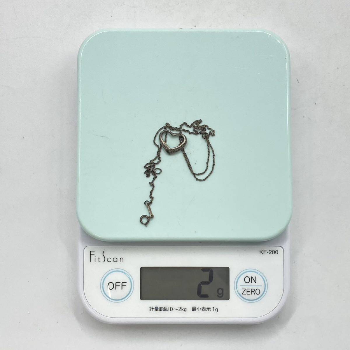 TIFFANY&Co. ティファニー ネックレス オープンハート シルバー 925 