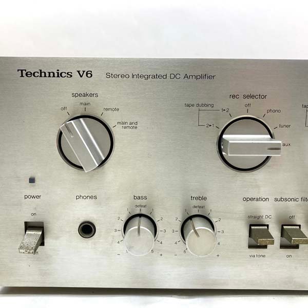 Technics V6 ステレオインテグレーテッドDCアンプ Technics V6 ステレオインテグレーテッドDCアンプ公式通販
