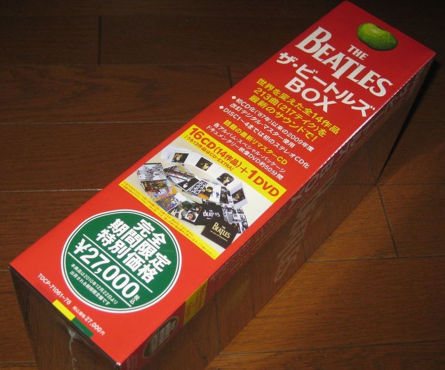 CD 未開封！THE BEATLES BOX 16CD+DVD