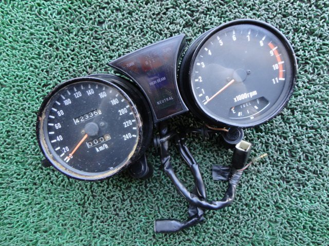Z1000ST 貴重 当時物 メーター KAWASAKI 絶版旧車 検/Z1000MK-2 Z1 Z2