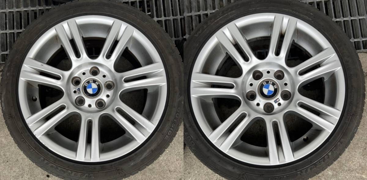 BMW 純正 3シリーズ E90 17インチ ホイールタイヤ4本 17×8J/8.5J
