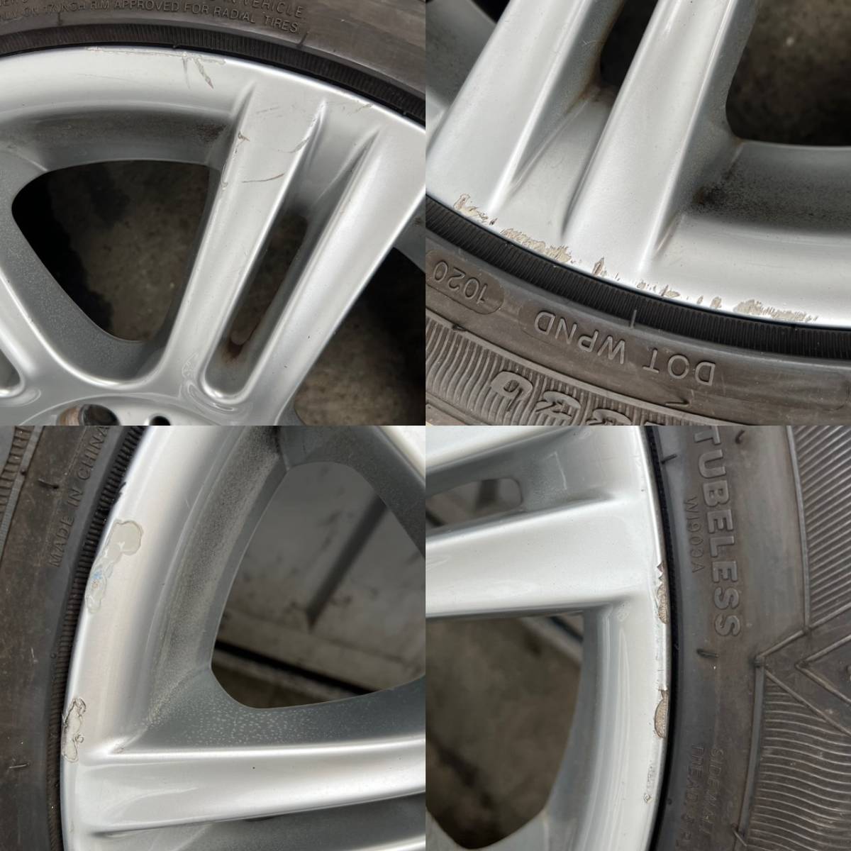 BMW 純正 3シリーズ E90 17インチ ホイールタイヤ4本 17×8J/8.5J
