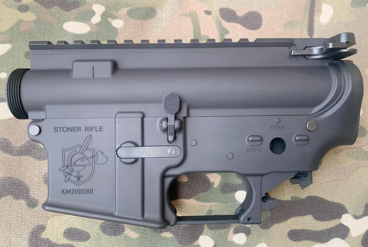 PTW トレポン　純正ロアレシーバー Kac ナイツ刻印　SR15 SYSTEMA 純正パーツ KAC Knights Armament ナイツアーマメント 刻印