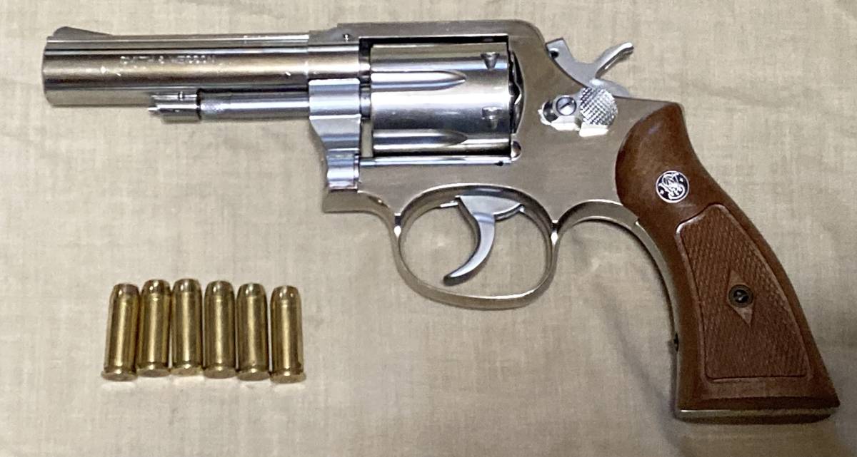 コクサイ/モデルガン・ABS樹脂メッキS&W M65・4インチモデル 【公式通販】