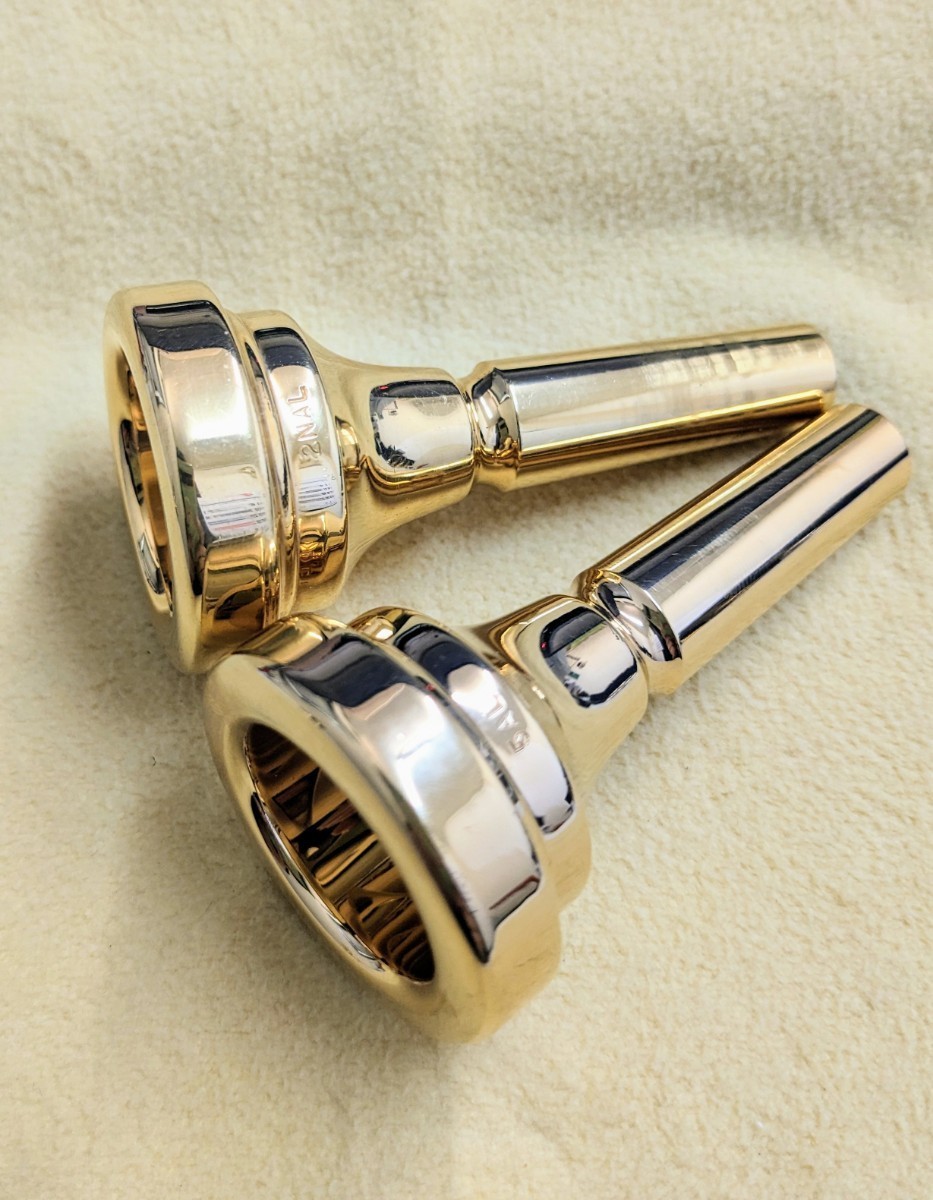 デニスウィック ⁄ 太管トロンボーン用マウスピース クラシック ⁄ 銀