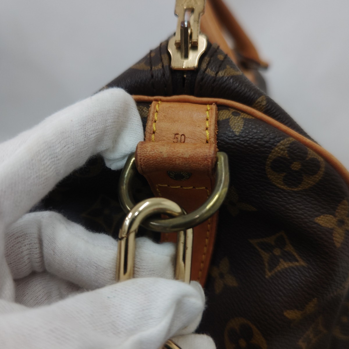 E3-109】LOUIS VUITTON ルイヴィトン ボストンバッグ キーポルバンド