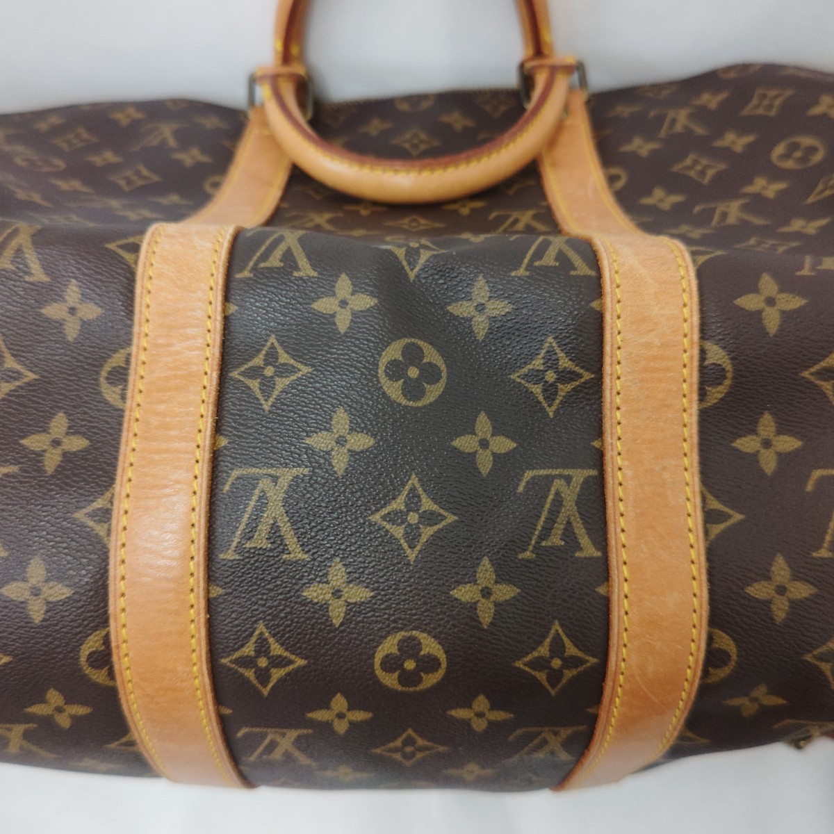 E3-109】LOUIS VUITTON ルイヴィトン ボストンバッグ キーポルバンド 
