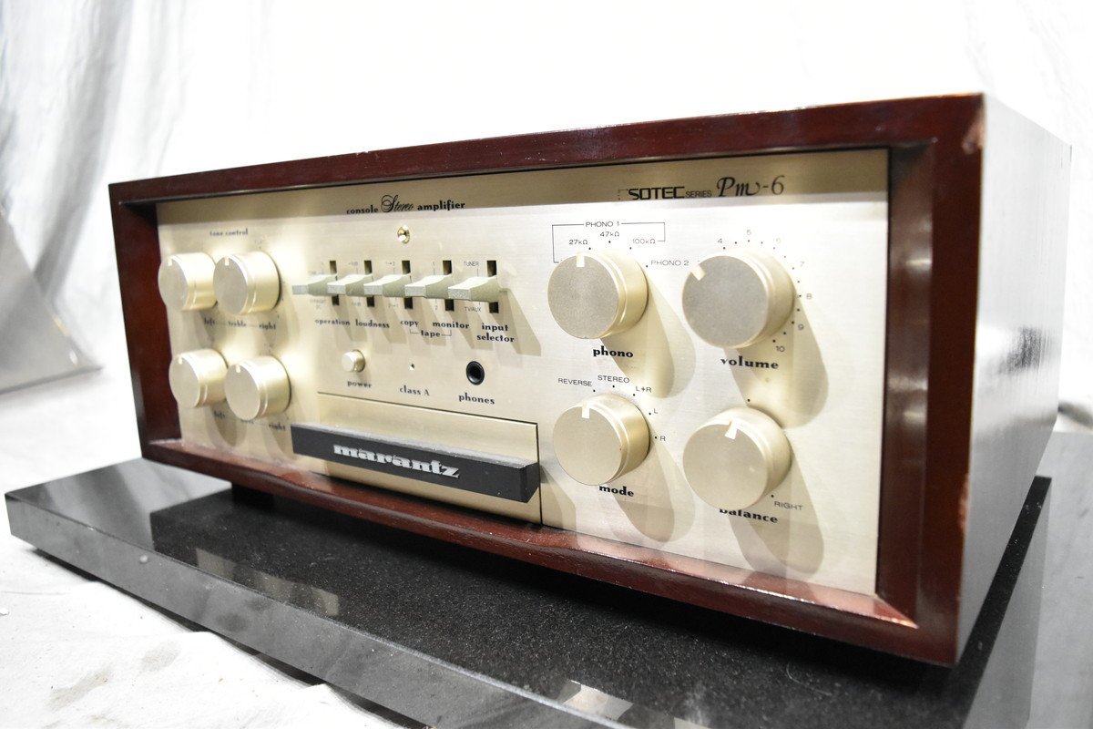 Marantz マランツ プリメインアンプ PM-6 マランツ 一般 【公式通販】