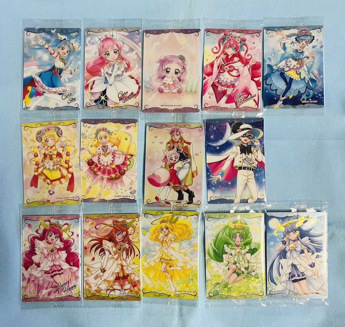 プリキュアカードウエハース7 全26種コンプセット ,プリキュアカード
