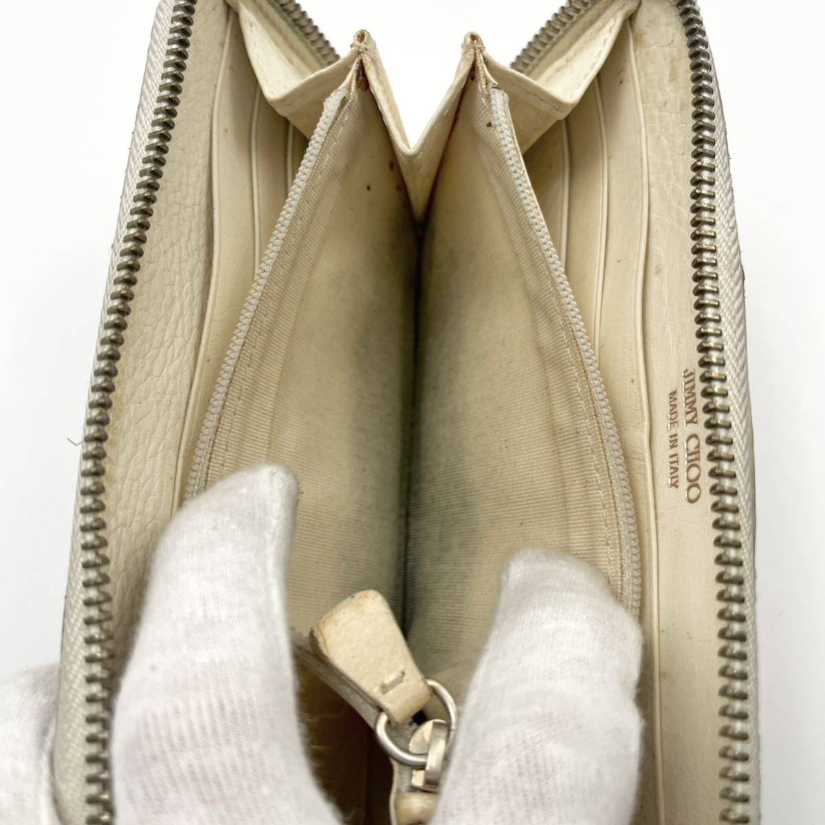 入手困難】JIMMYCHOO ジミーチュウ 長財布 パイソン ラウンド 