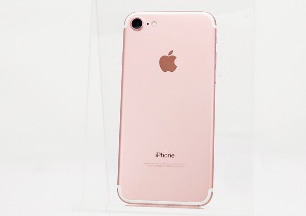 ◇ジャンク【SoftBank/Apple】iPhone 7 128GB MNCN2J/A スマートフォン ローズゴールド