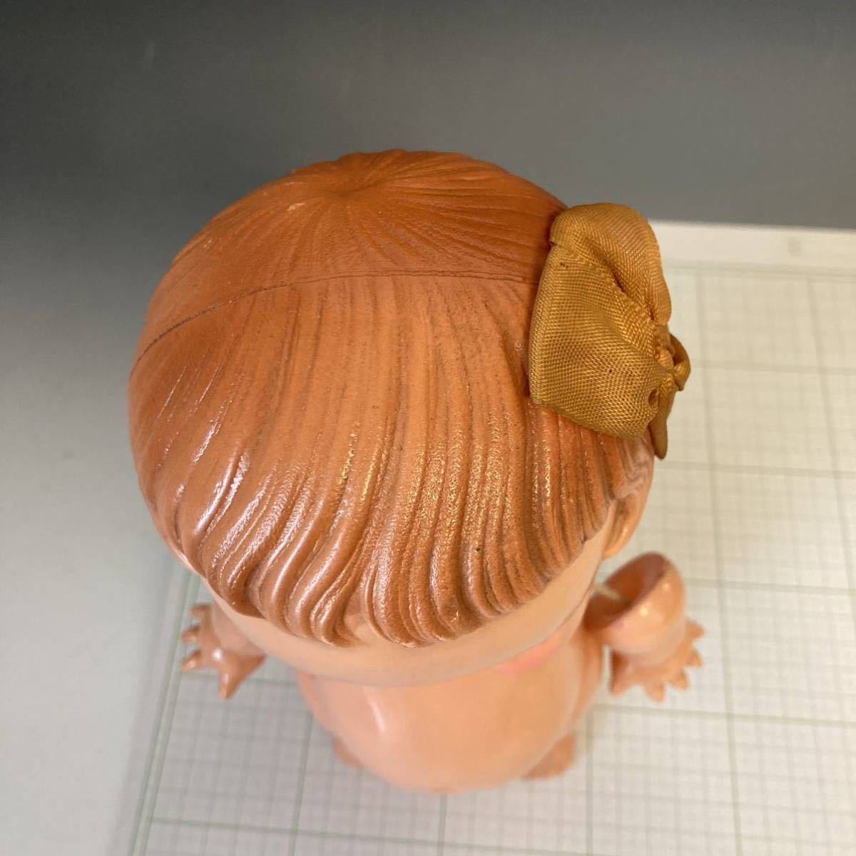 デコちゃん人形 セルロイド 人形 昭和レトロ レア キューピー 当時物