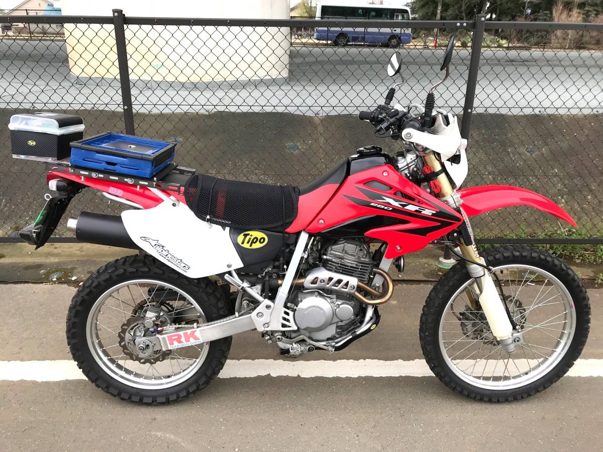 一生もの　ガレージ保管ホンダ XR250 MD30 最終型 2007年式 　美車